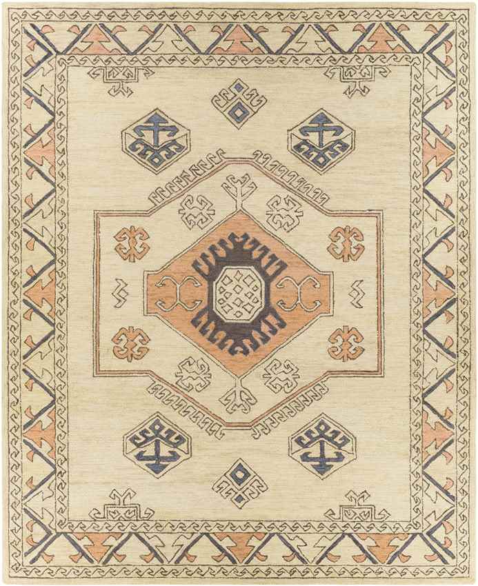 Korhorn Traditional Camel Area Rug
