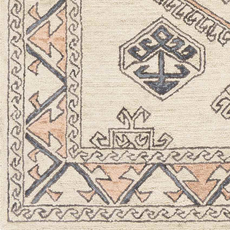 Korhorn Traditional Camel Area Rug