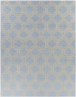 Leegkerk Modern Ice Blue Area Rug