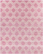 Leegkerk Modern Thulian Pink Area Rug