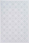 Opende Traditional White Area Rug