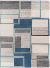 Thesinge Modern Brown Area Rug