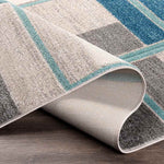 Thesinge Modern Brown Area Rug