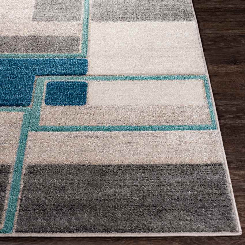 Thesinge Modern Brown Area Rug