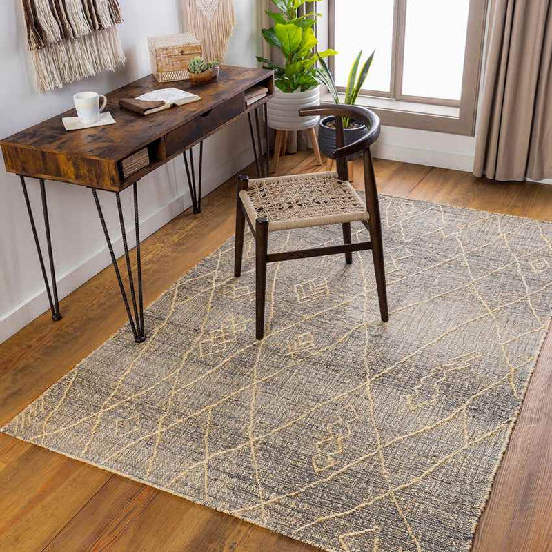 Zuidhorn Global Medium Gray Area Rug