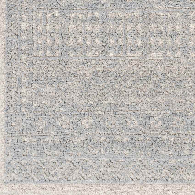 Acquoy Traditional Teal Area Rug