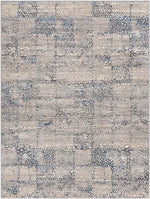 Aperloo Modern Medium Gray Area Rug