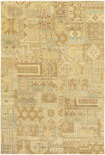 Plak Traditional Burnt Orange Area Rug