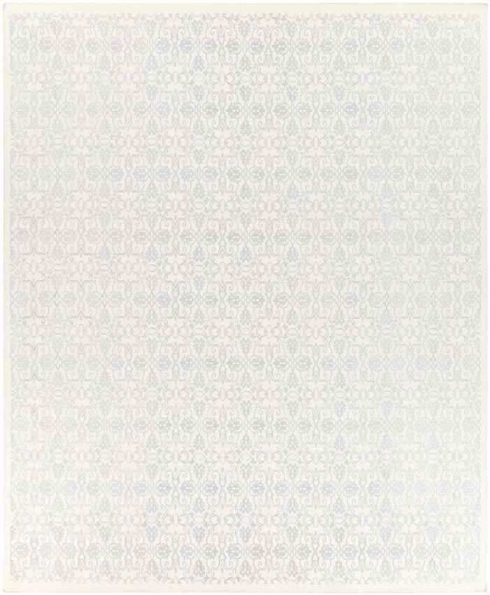 Maidstone Traditional Pale Blue Area Rug