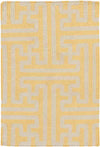 Zuiderrot Modern Mustard Area Rug