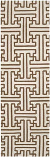 Zuiderrot Modern Dark Brown Area Rug