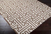 Zuiderrot Modern Dark Brown Area Rug