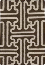 Zuiderrot Modern Brown Area Rug