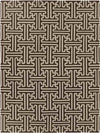Zuiderrot Modern Brown Area Rug