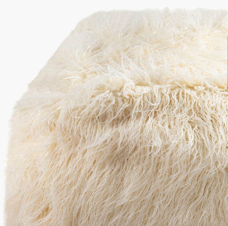 Hohenberg White Pouf