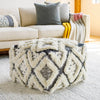 Michelbach Cream Pouf