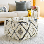 Michelbach Cream Pouf