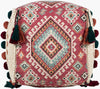 Retz Dark Red Pouf