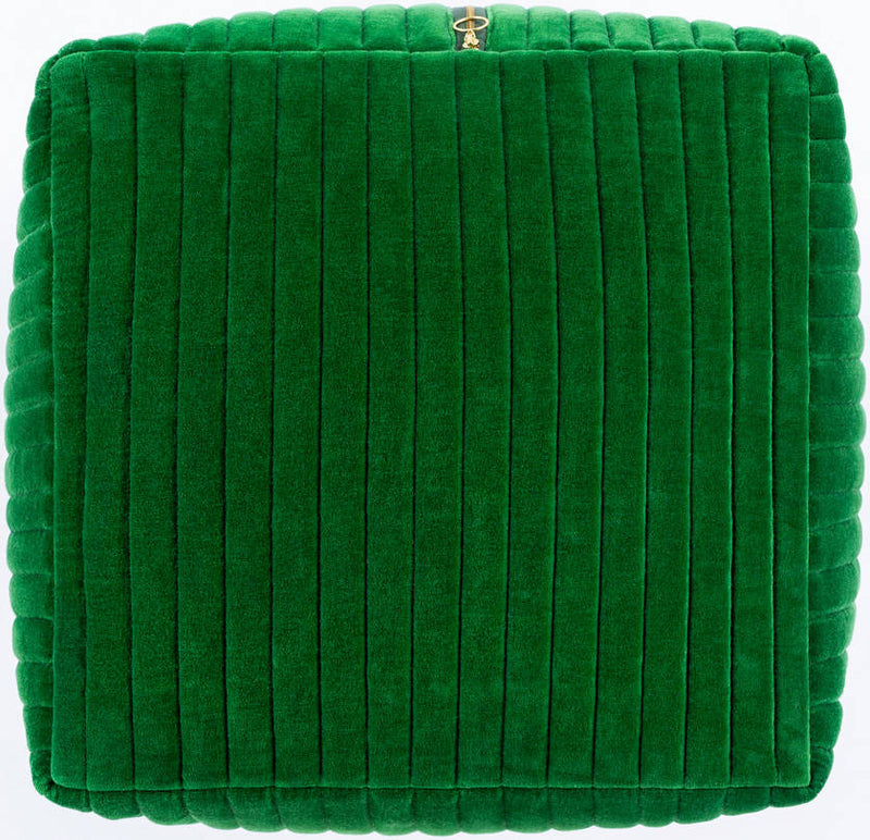 Rubbach Dark Green Pouf