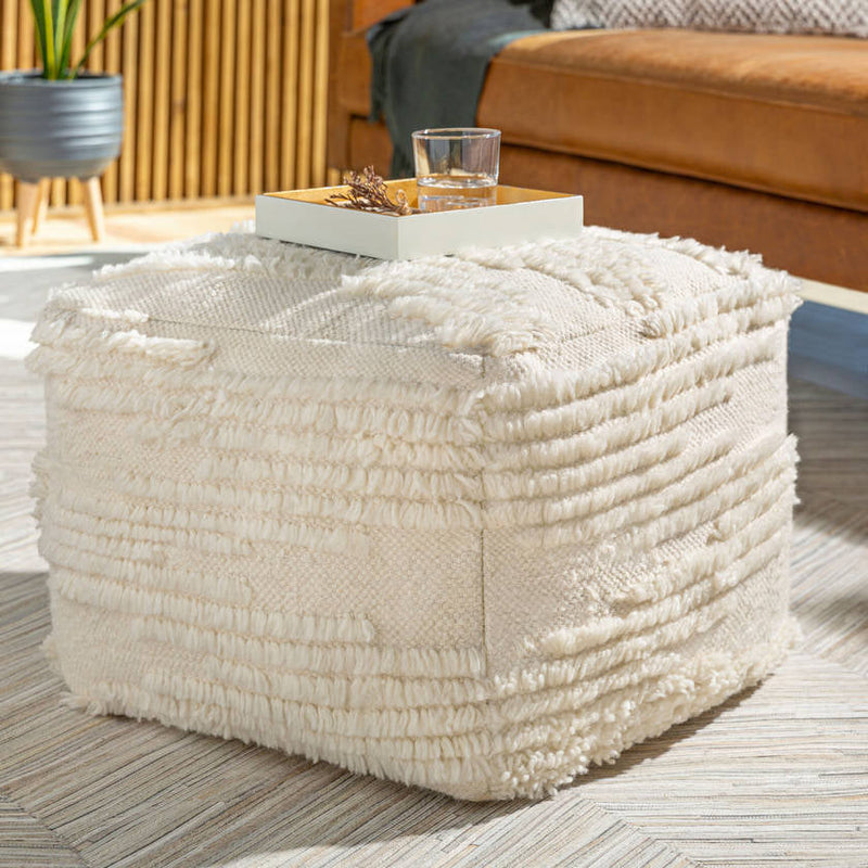 Soob Cream Pouf