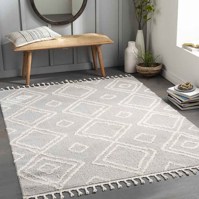 Rosedale Bohemian/Global Light Gray Area Rug