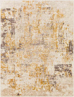 Du Bois Modern Light Orange Area Rug