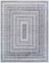 North Traditional Slate Gray Area Rug