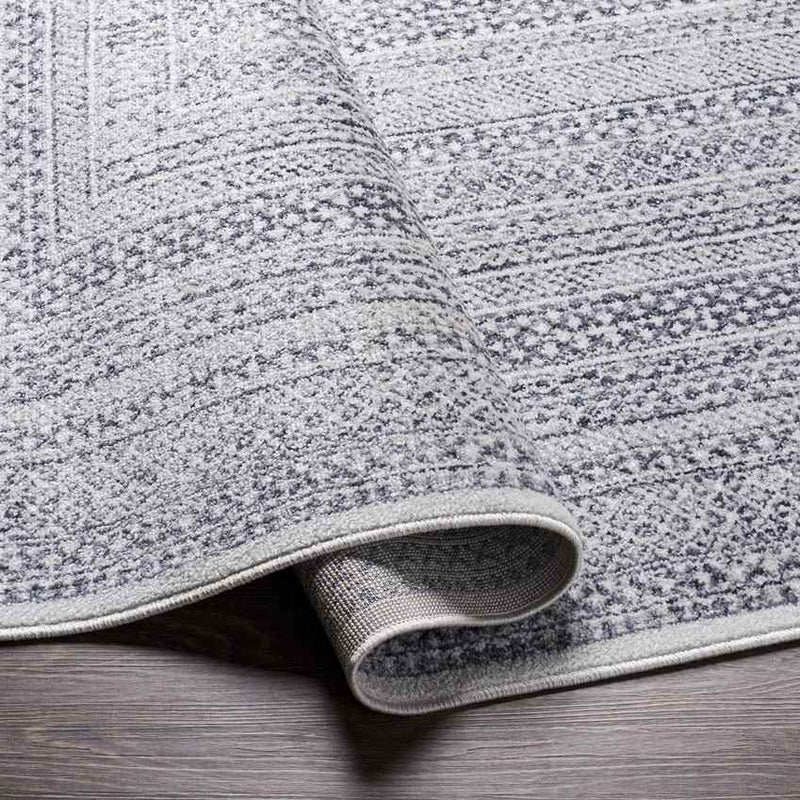 North Traditional Slate Gray Area Rug