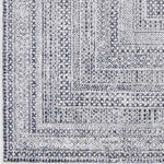 North Traditional Slate Gray Area Rug
