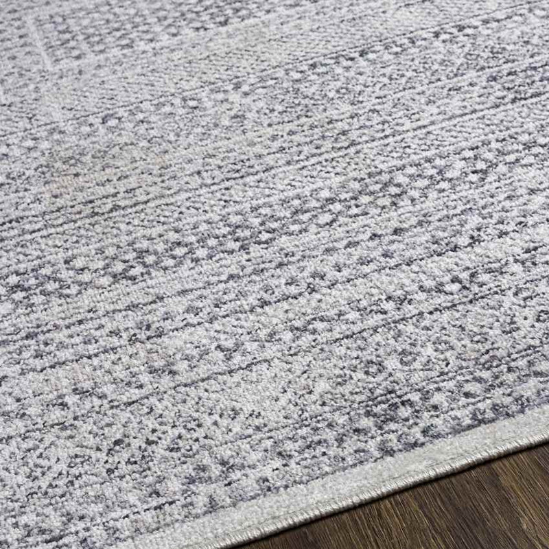 North Traditional Slate Gray Area Rug
