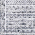 North Henderson Traditional Silver Gray Area Rug