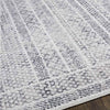 North Henderson Traditional Silver Gray Area Rug