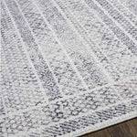 North Henderson Traditional Silver Gray Area Rug