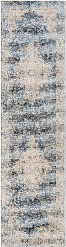 Jasonville Traditional Denim Area Rug