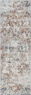 Delaware Traditional Burnt Orange Area Rug