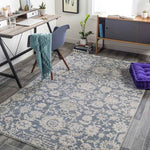 Jennings Traditional Beige Area Rug