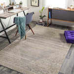 Warrick Traditional Beige Area Rug