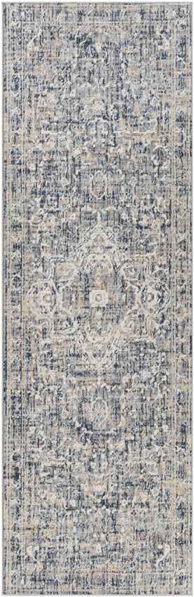 Jay Traditional Denim Area Rug