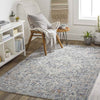 Jay Traditional Denim Area Rug