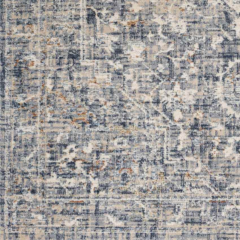 Jay Traditional Denim Area Rug