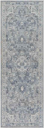 Jay Traditional Dark Blue Area Rug