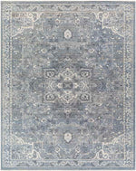 Jay Traditional Dark Blue Area Rug