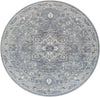 Jay Traditional Dark Blue Area Rug