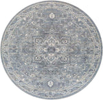 Jay Traditional Dark Blue Area Rug