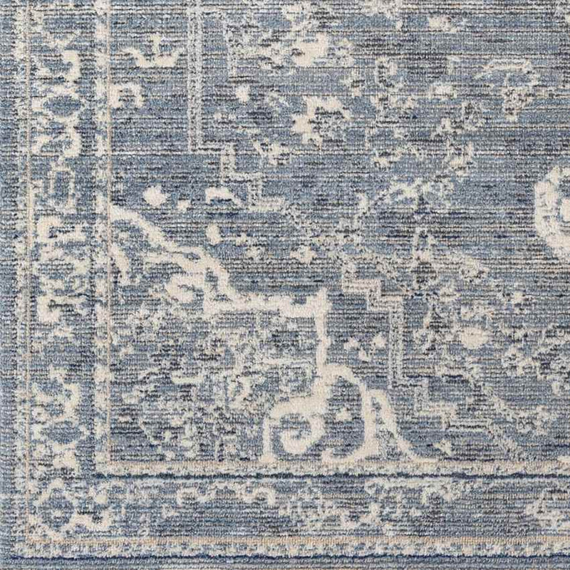 Jay Traditional Dark Blue Area Rug