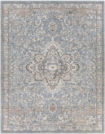 Jay Traditional Dark Teal Area Rug