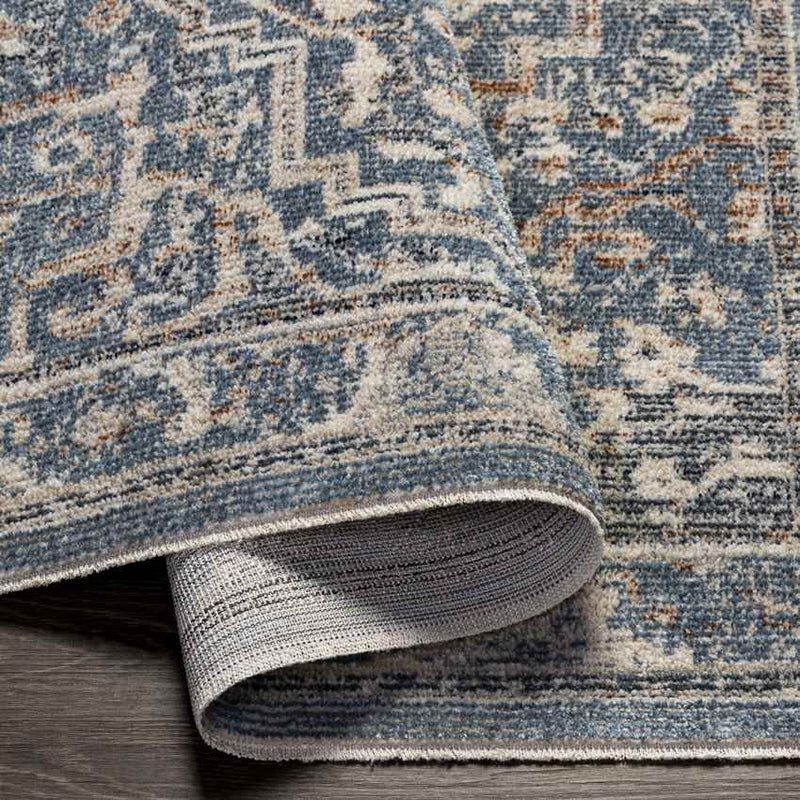 Jay Traditional Dark Teal Area Rug