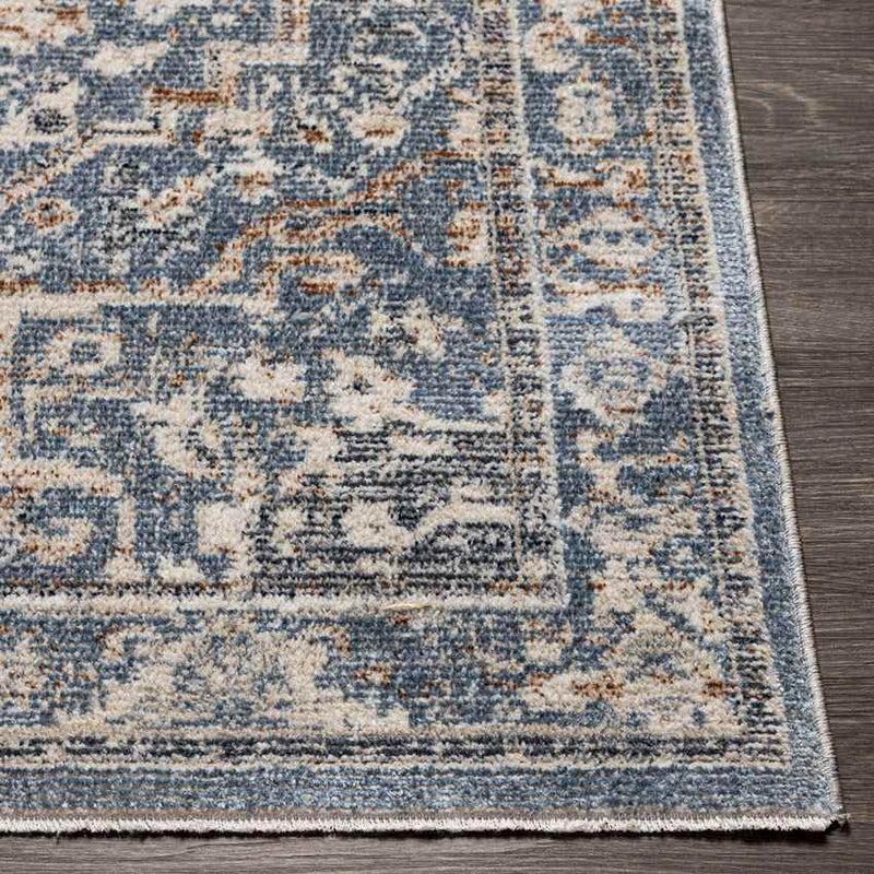 Jay Traditional Dark Teal Area Rug
