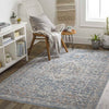 Jay Traditional Dark Teal Area Rug