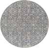 Blackford Traditional Navy Area Rug